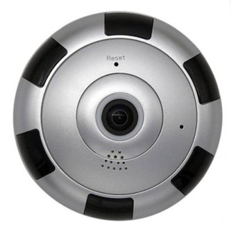 Panoramic Wifi IP P2P Night Vision Camera - Silver